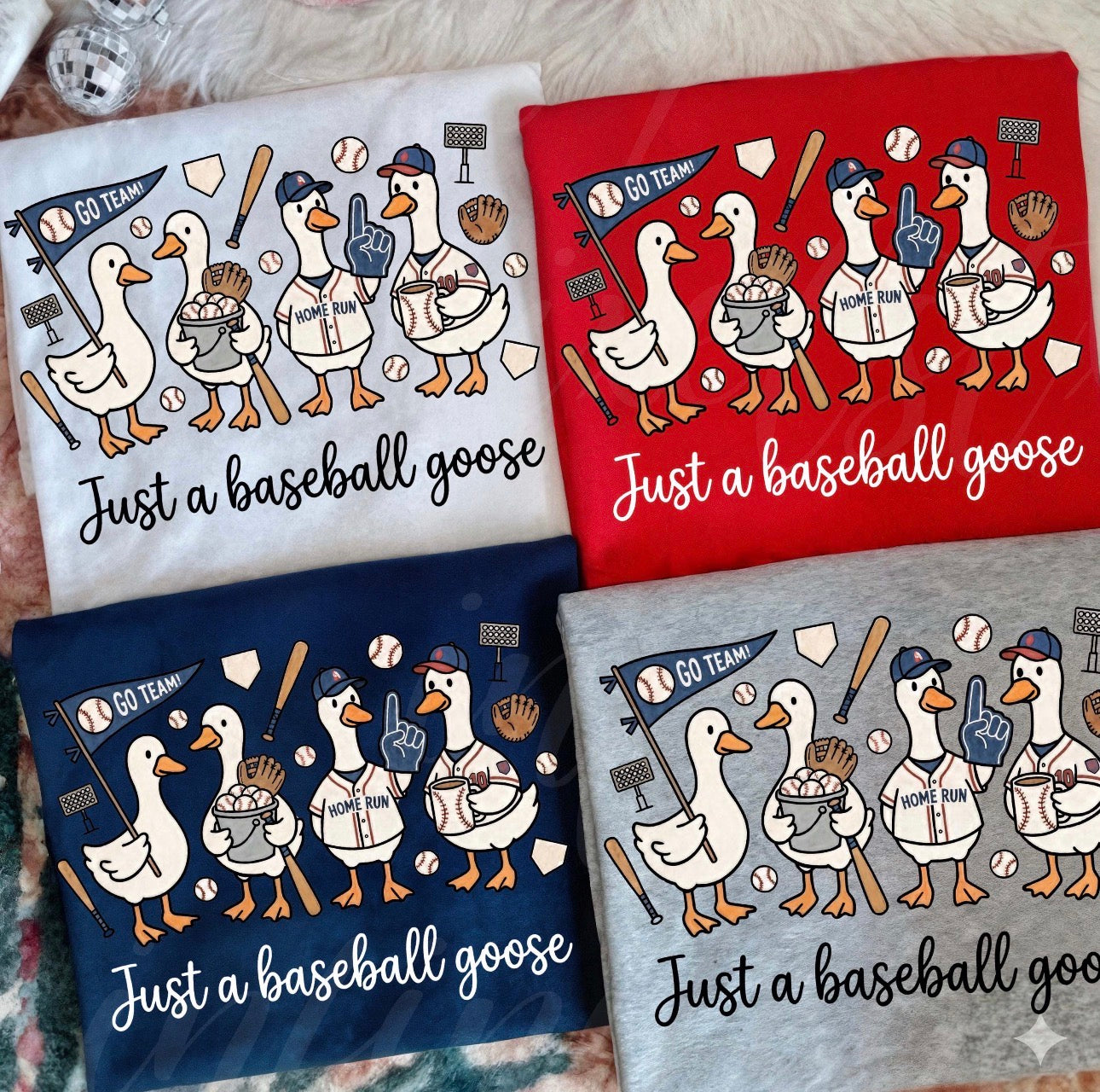 Just a baseball goose