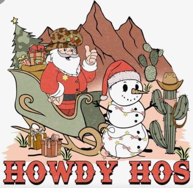 Random shirt sale •Western Christmas•