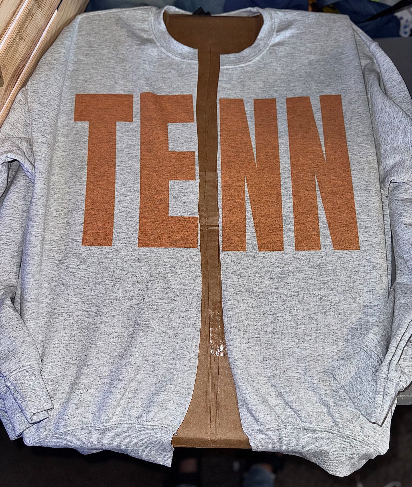 State/school crewneck cardigans