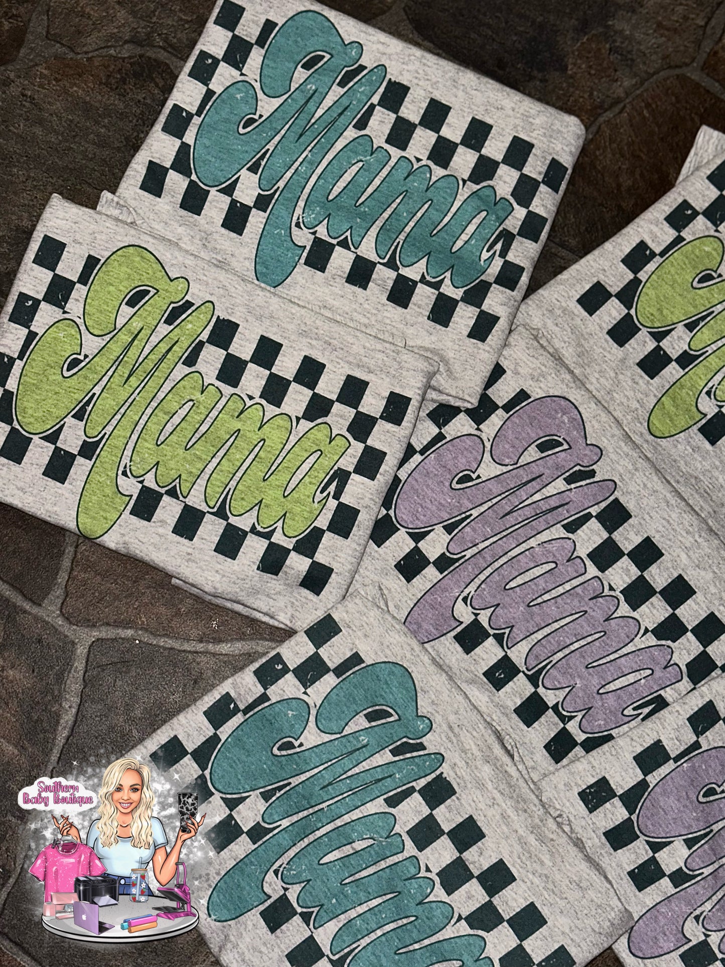 Mama checkered