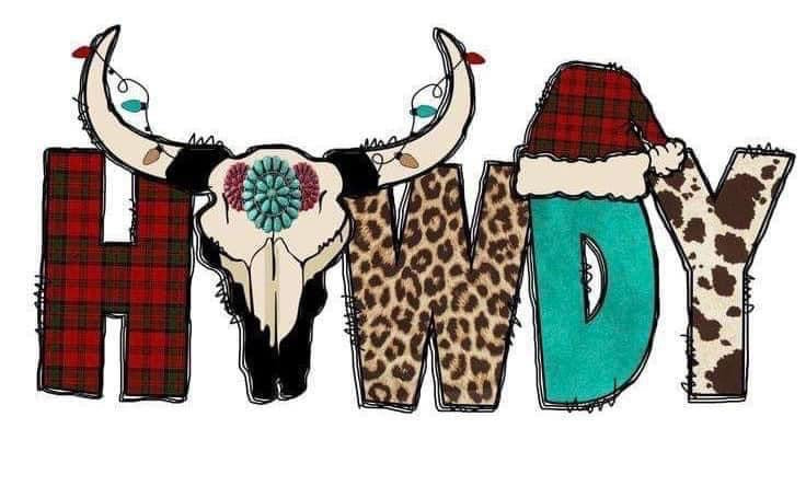 Random shirt sale •Western Christmas•