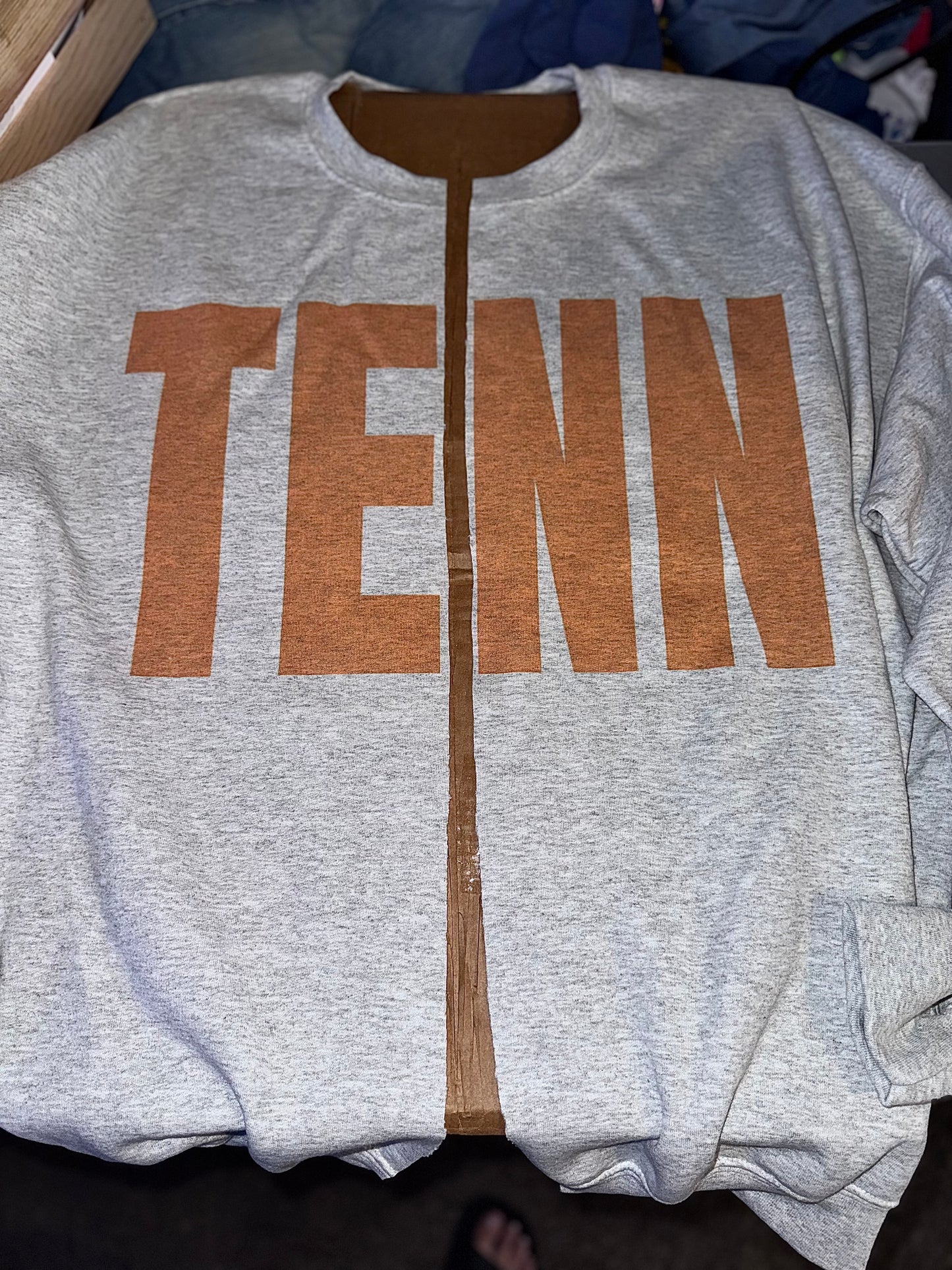 State/school crewneck cardigans