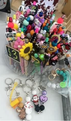 Beaded pens 3/5.00 random