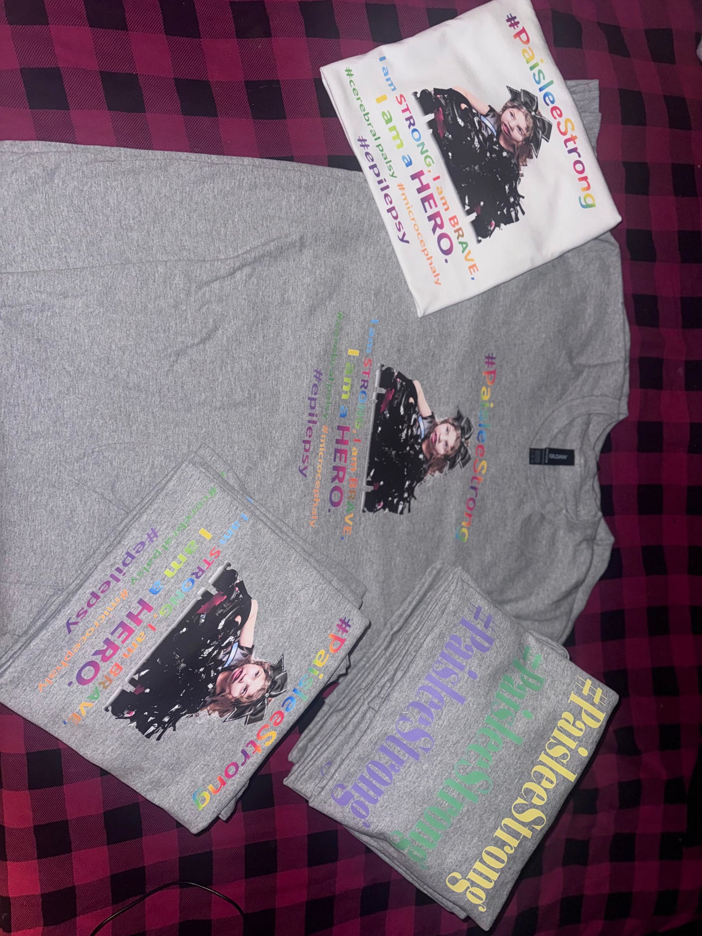 Paislee strong tee