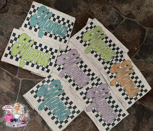 Mama checkered