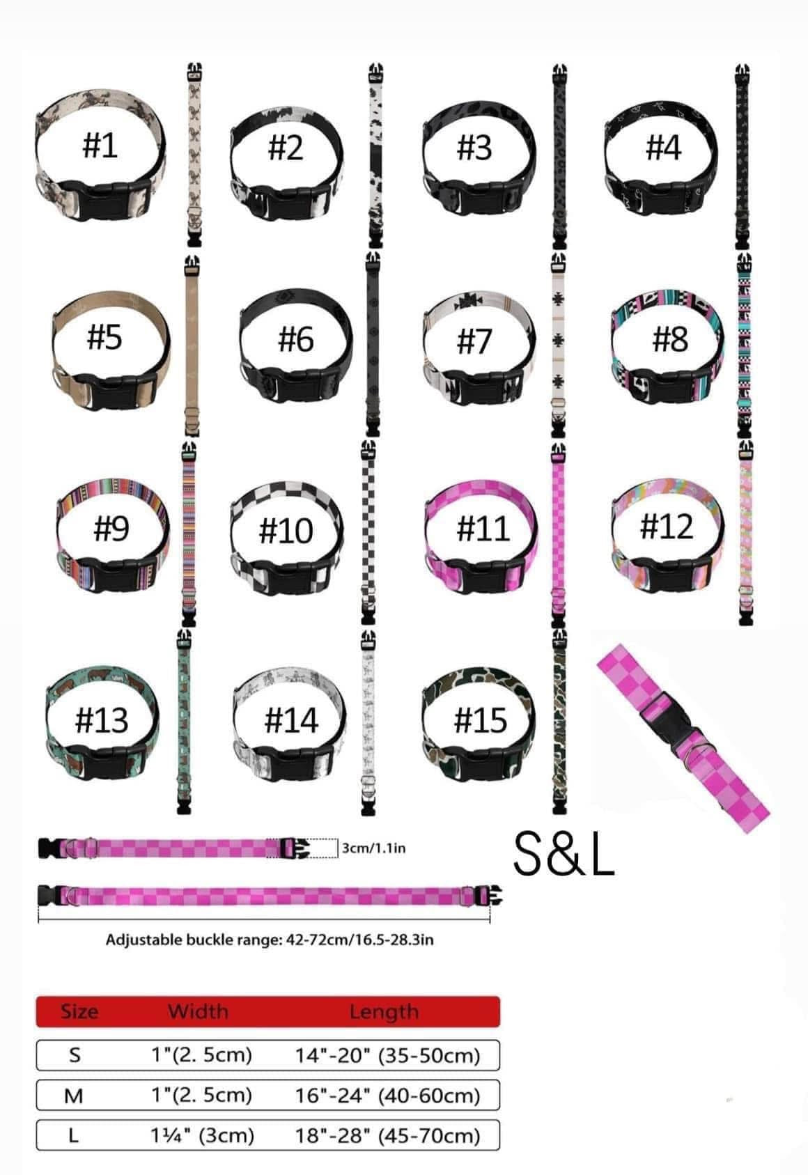 Custom print pet collars 🐶🐱
