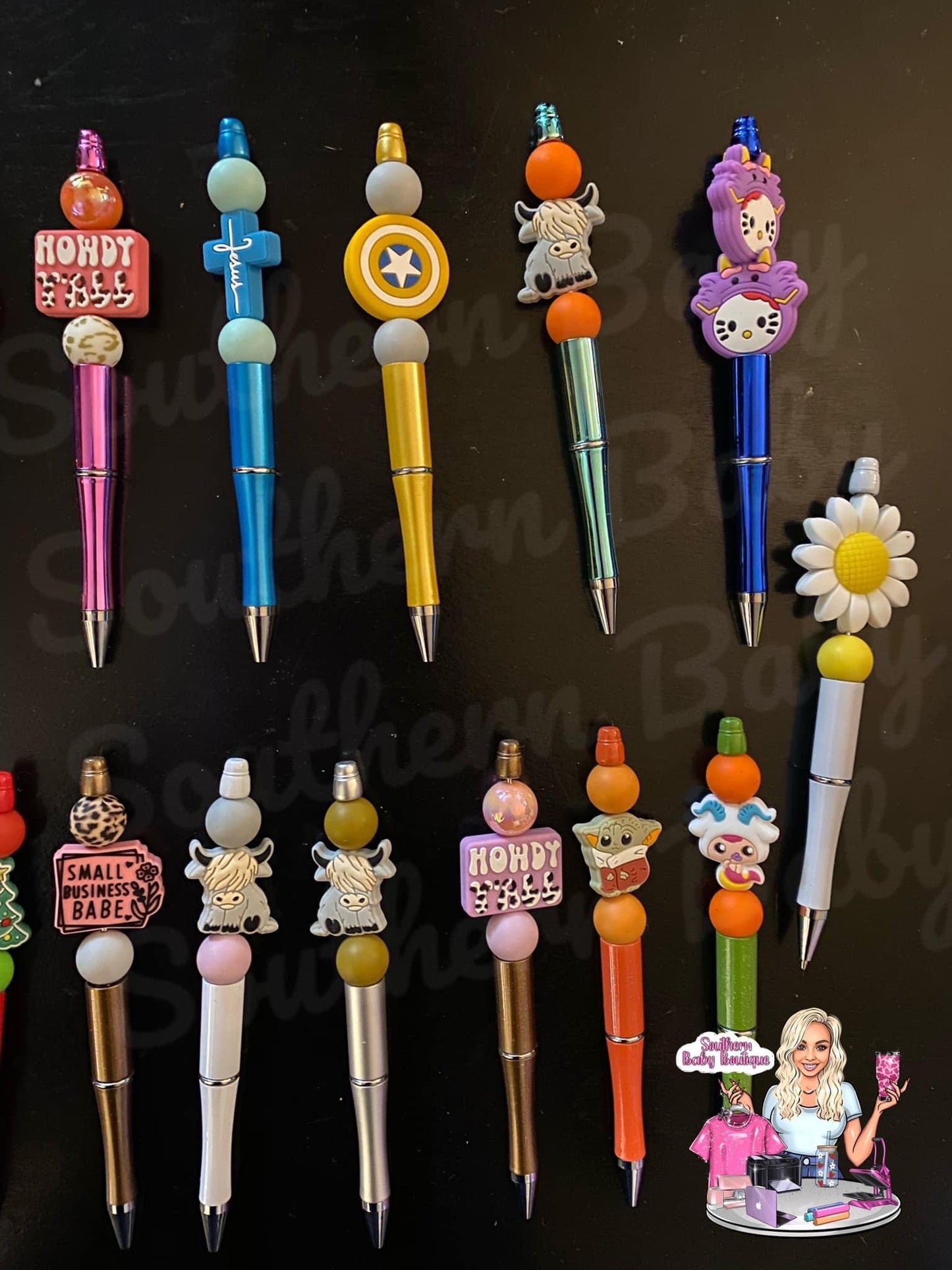 Focal beaded pens 🖊️