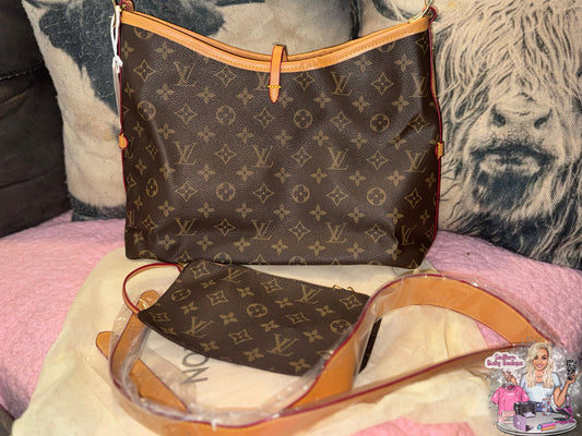 Lv purchase with wallet/pouch & strap