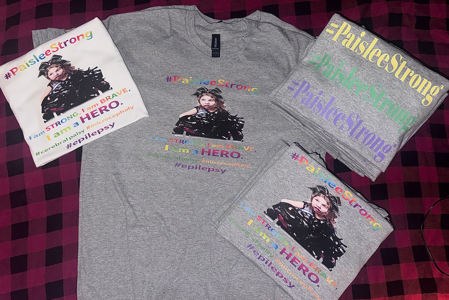 Paislee strong tee