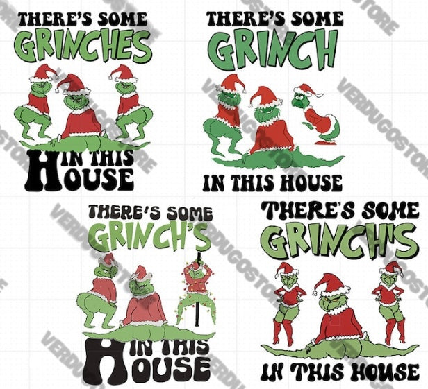 There’s some ho ho ho’s in this house or there’s some grinch’s in this house