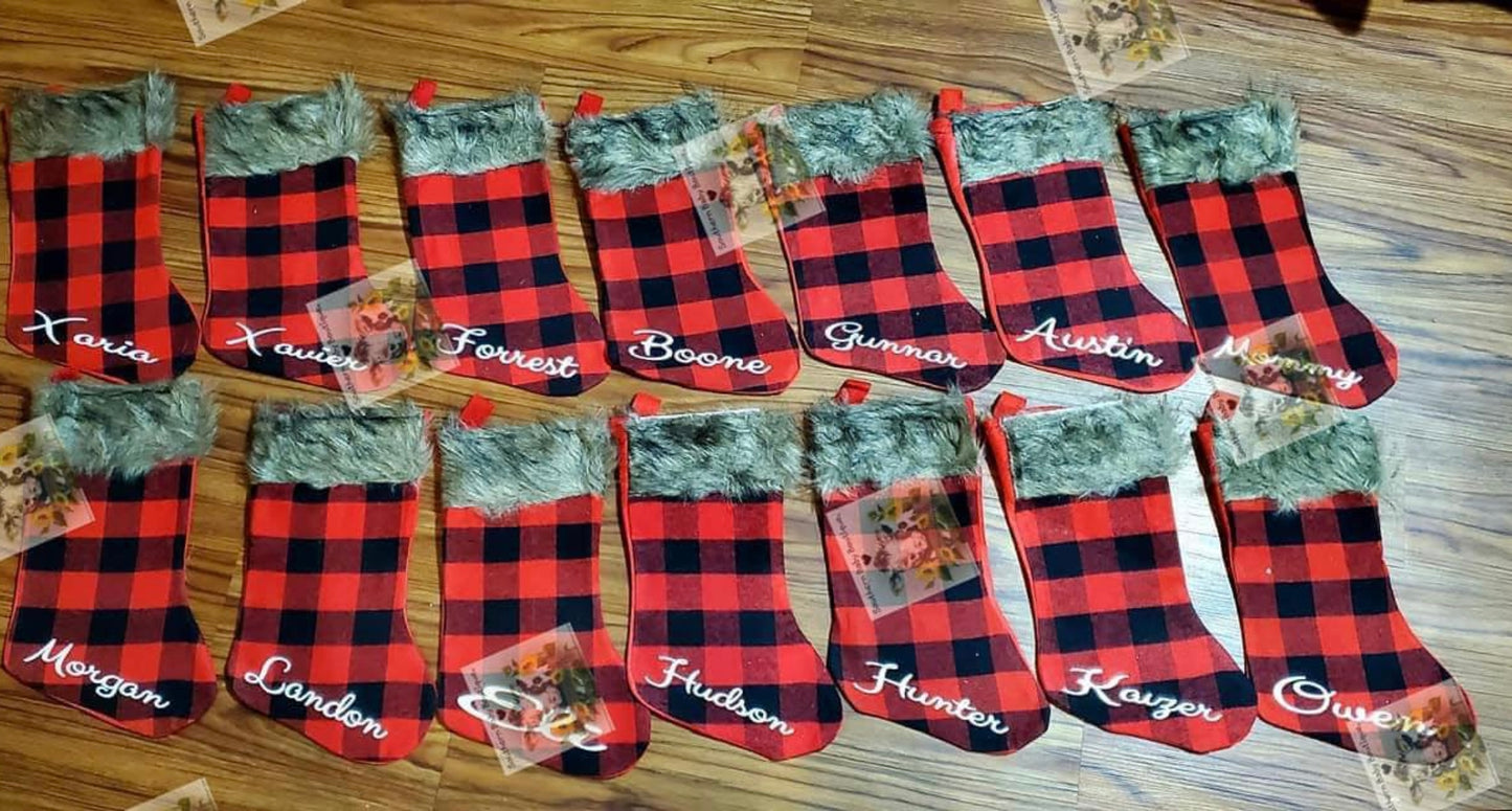 Custom name stockings