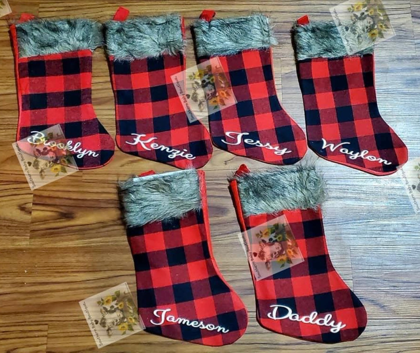 Custom name stockings