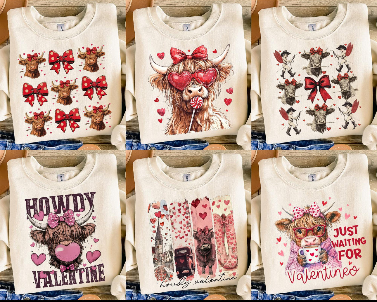 Valentine Tees (White Tee/ Short Sleeve)
