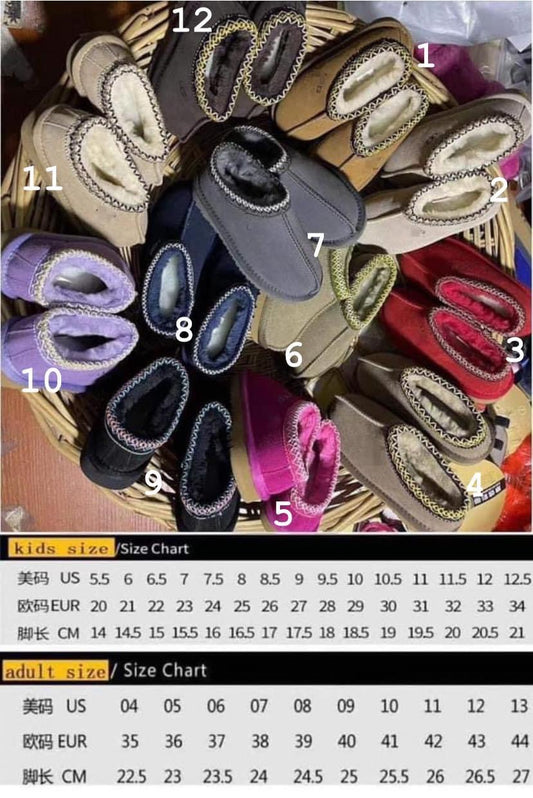 Logo Tasman shoes (kids & adults)