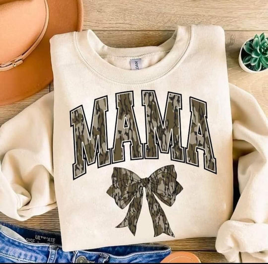 Mama Camo Bow