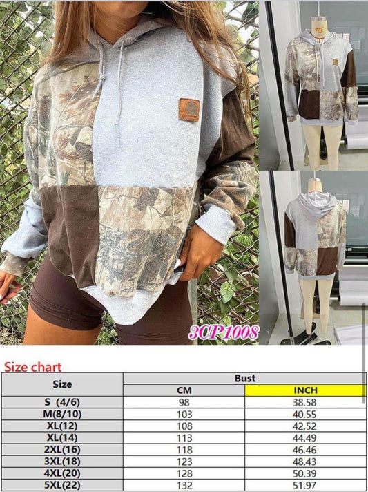 Camo C Hoodie ✨Preorder✨