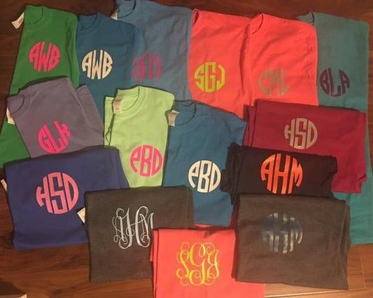 Mystery monogram tee