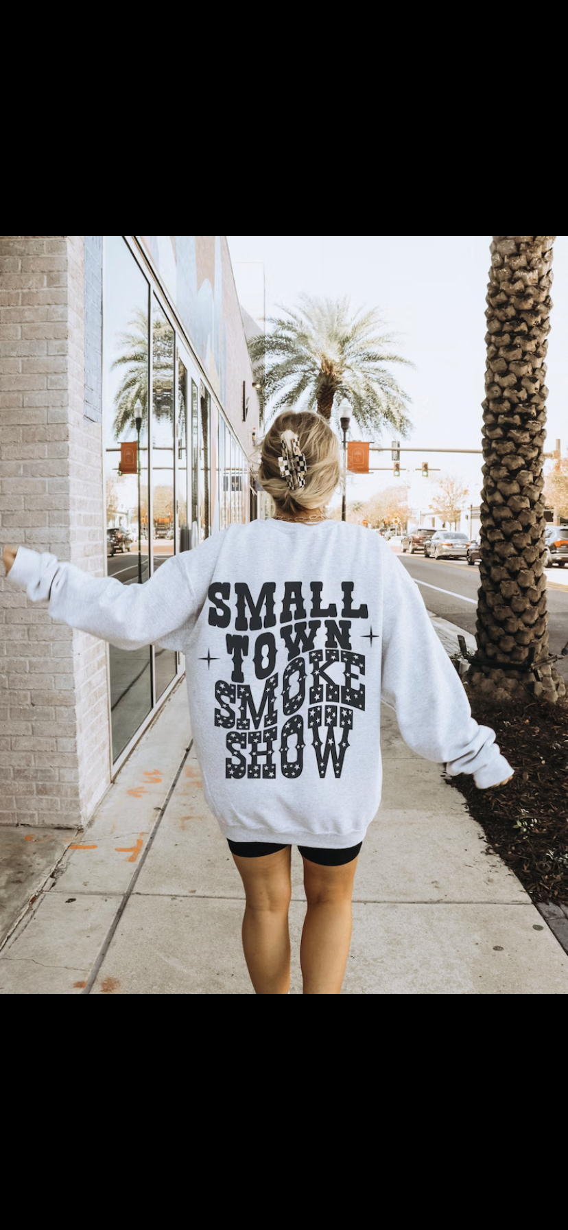 Small town smoke show
