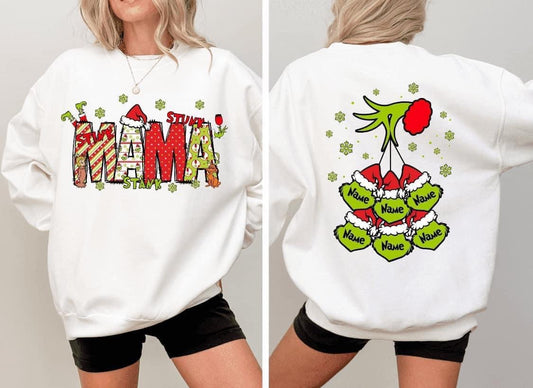 Mama W/ kids names on the back