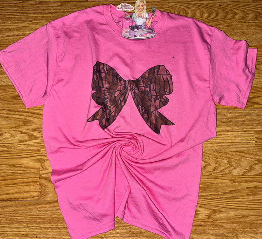 Camo Bow Tee