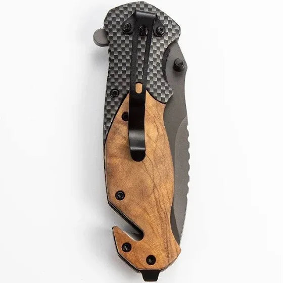 Engraved pocket knives